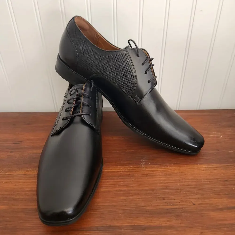 Florsheim Men's Size 11.5M Dark Brown Leather Dress‎ Shoes New